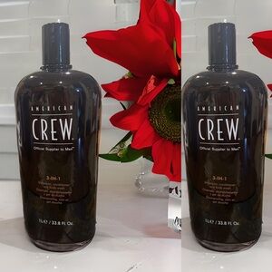 American Crew 3 in 1 Shampoo , Conditioner and Body wash
33.8 oz